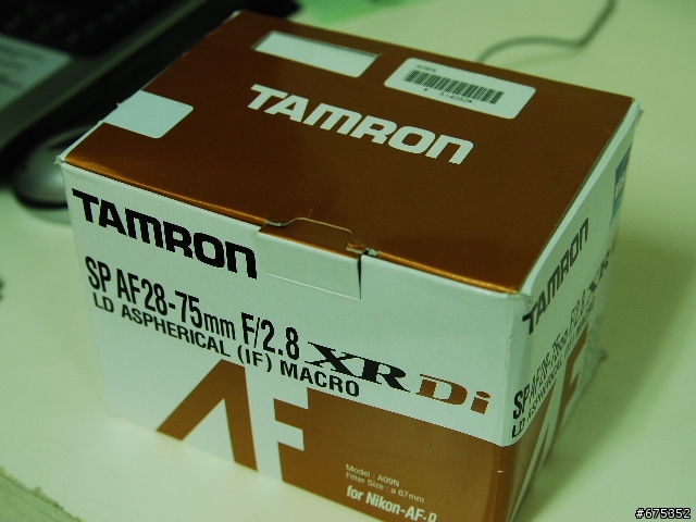 (開箱文) 等不到 買不到 NIKON鏡皇 只好先買支TAMRON 28-75 F2.8 MACRO