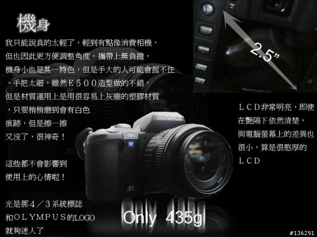 [心得分享]E500 & 17.5-45MM & OM 50MM 1.8 & AF 2800 之"倒"聽"圖"說(圖多老花眼勿近)