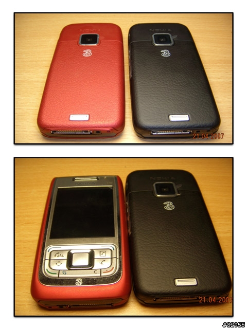 [分享]NOKIA-E65 紅色版本+黑色客串--圖多字少