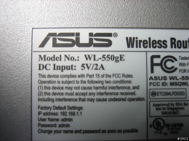 [勸敗,4/6新增內容]家庭無線上網的新利器ASUS  WL550gE