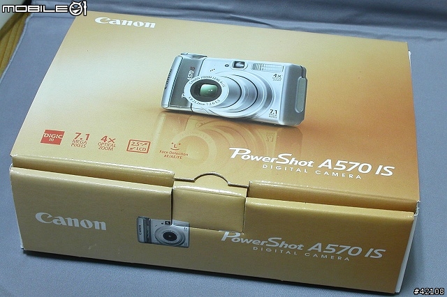 [開箱分享] 絕對超值的入門首選 Canon A570IS (再加入夜景試拍)