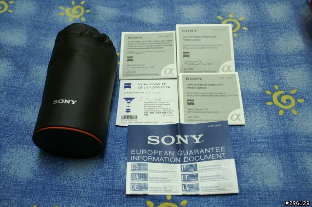 [開箱文]Sony 16-80 T* 非常平民兼菜鳥第一次發表