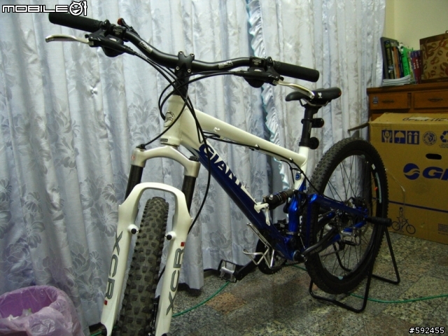 [開箱分享]我的第一台MTB 07 Anthem 3 藍/白，新增配件在P3