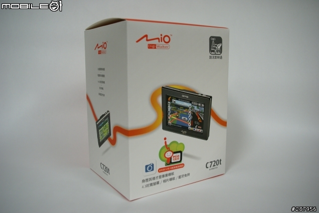 MIO C720 初步開箱