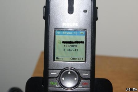 Philips VOIP 841 免開電腦的Skype+DECT無線電話