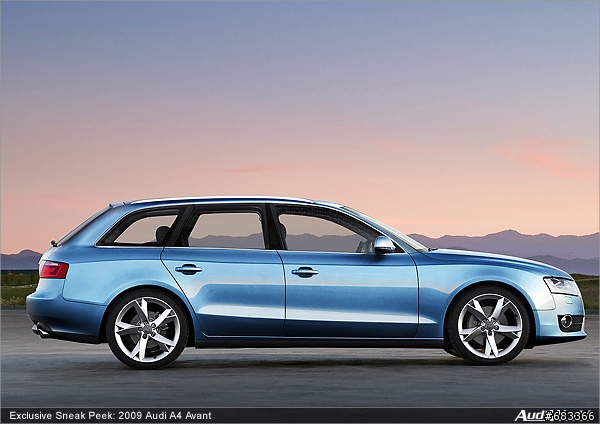 2008 AUDI大改款新A4 AVANT宣告瘦身成功