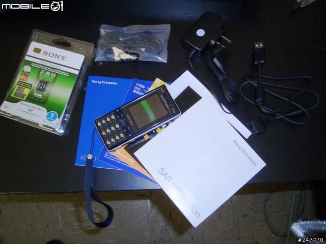 『分享』V小凱的SE K810I 不詳細開箱報報！