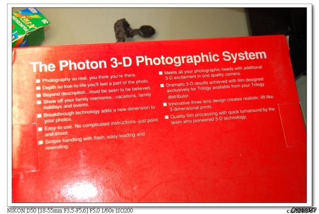 [分享]逛跳蚤市場不小心帶回家的3D相機+好用配件3D眼鏡(8/8更新)
