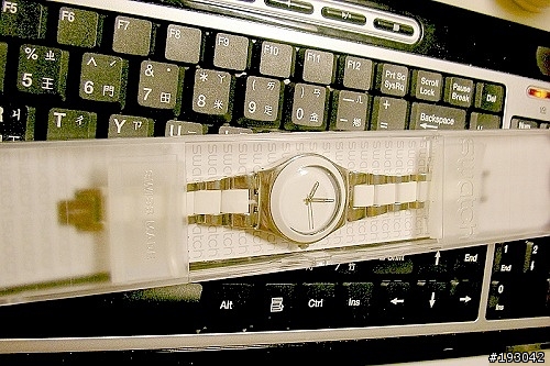 SWATCH漲價前紀念~白陶瓷