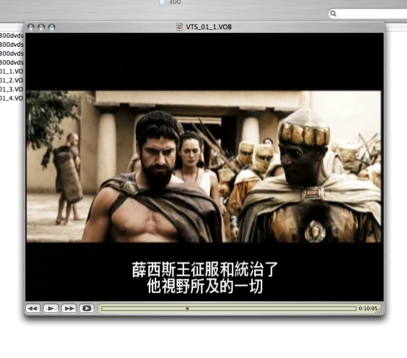 求助VLC可以正確同步？以爬文～