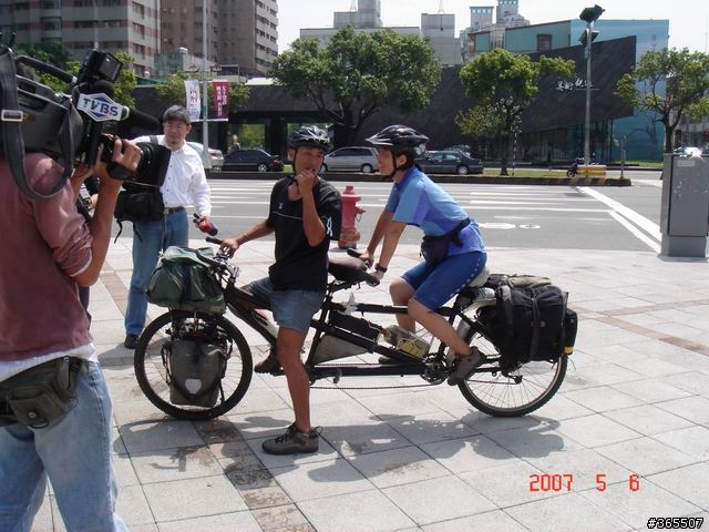 巧遇單車旅行的日本的宇都宮夫婦