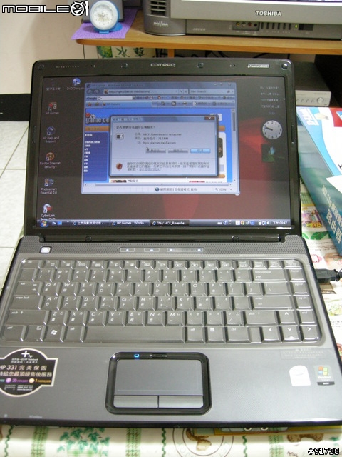 [分享] Compaq Presario V3501 圖片分享!