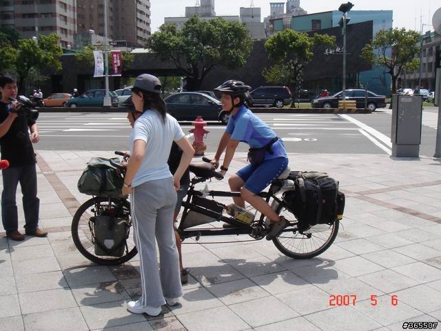 巧遇單車旅行的日本的宇都宮夫婦