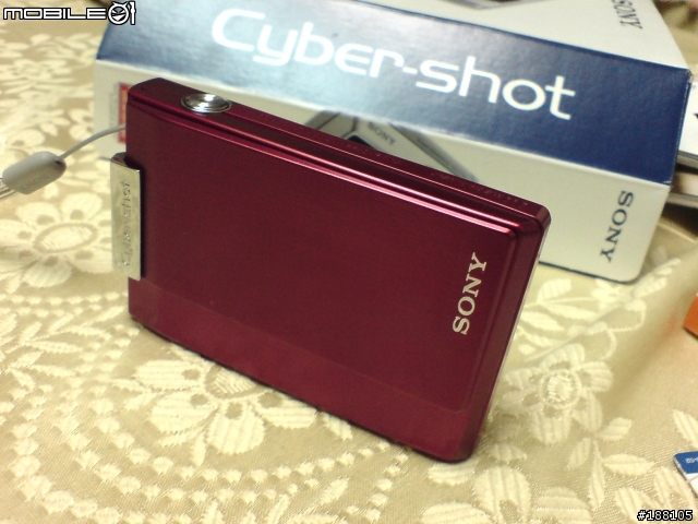 SONY T-100紅  嚴重拖很久分享照
