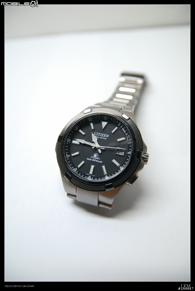 CITIZEN 光動能 電波時計 AS3034-53E