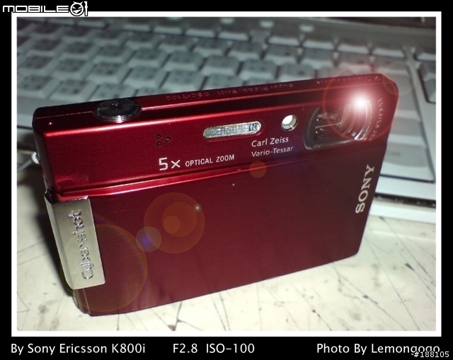 SONY T-100紅  嚴重拖很久分享照