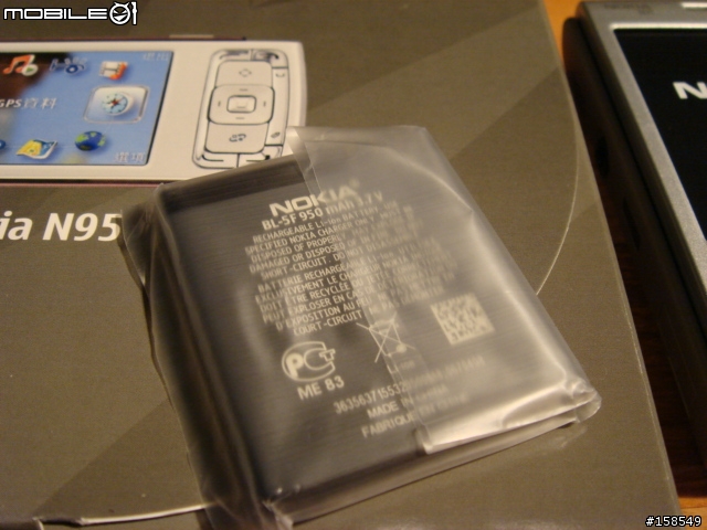 [含卡片內容]Made in 芬蘭 Nokia N95在台灣出現～剛剛拿到還是熱的!!