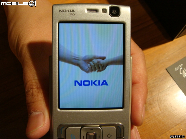 [含卡片內容]Made in 芬蘭 Nokia N95在台灣出現～剛剛拿到還是熱的!!