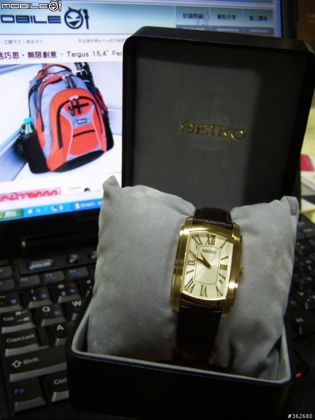 [分享] SEIKO 時尚紳士皮帶錶