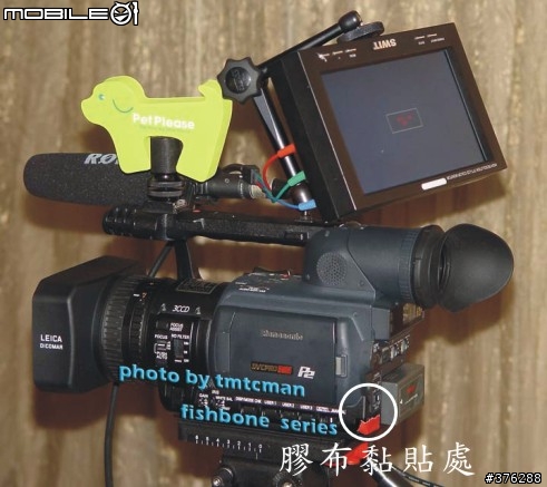 我的Panasonic HVX-200P HD攝影機昨天在世貿機車展被偷竊
