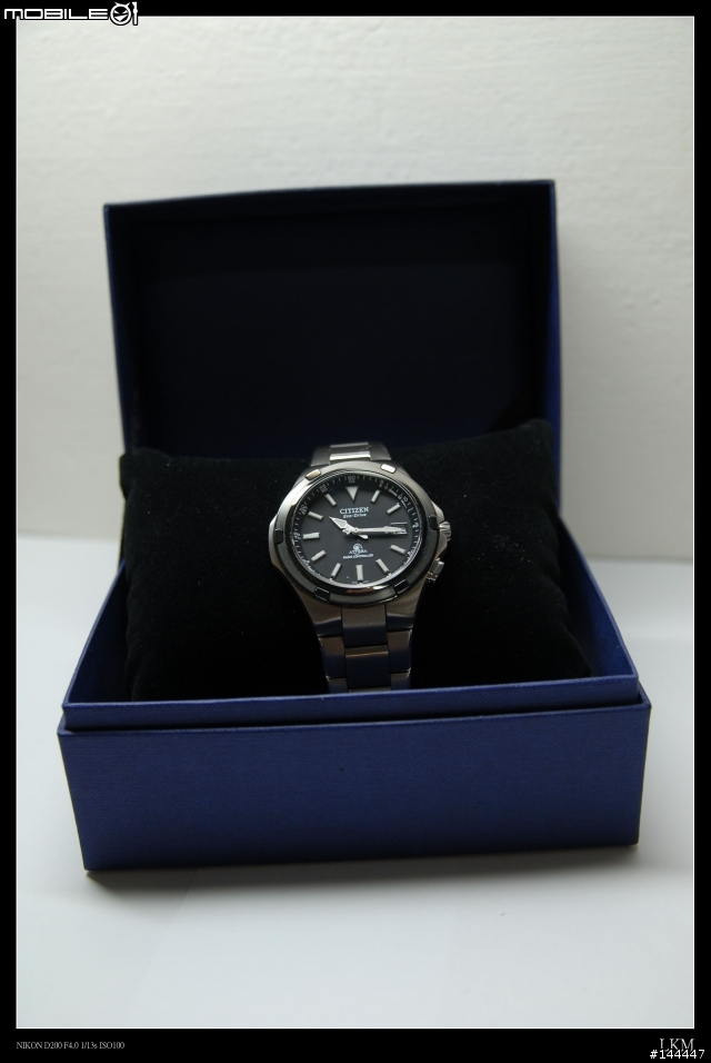 CITIZEN 光動能 電波時計 AS3034-53E