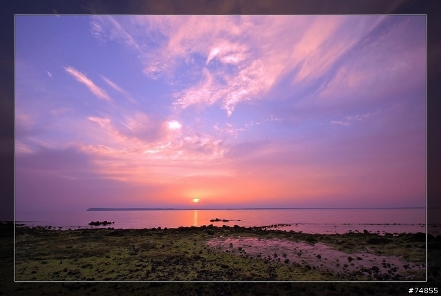 分享幾張澎湖觀音亭休憩區夕照