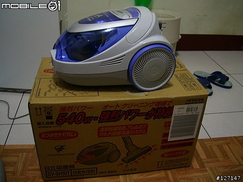 [分享]給你乾淨的好環境~~日立~~CV-SH10T HEPA濾心 無紙袋吸塵器