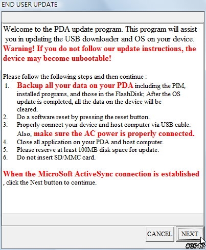 Glofiish Windows Mobile 6 升級攻略