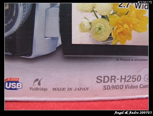開箱文....Panasonic SDR-H250