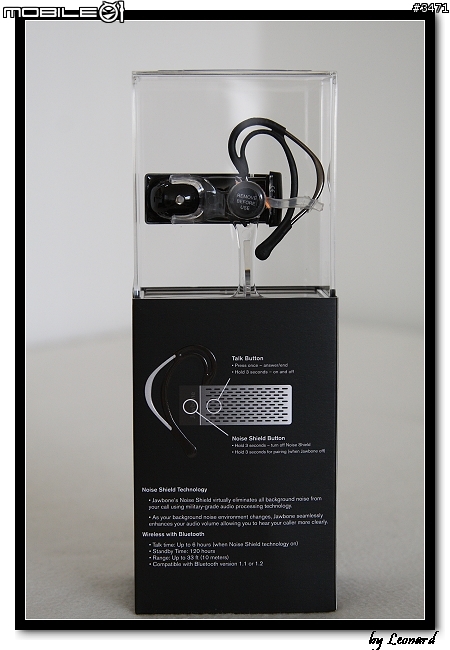 [分享] 藍牙耳機降噪新典範 - Jawbone Bluetooth Headset