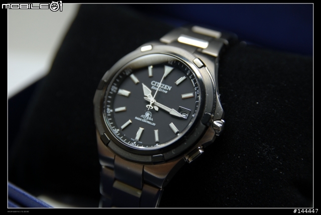 CITIZEN 光動能 電波時計 AS3034-53E