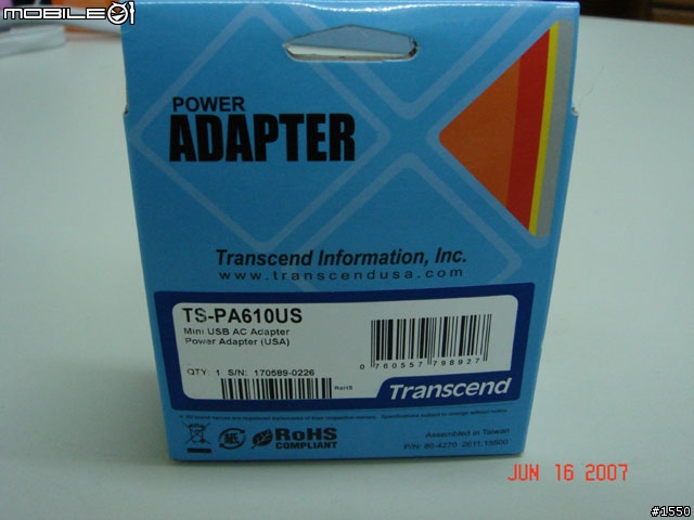 [分享] 創見 T.Sonic 630 MP3 隨身聽 (2GB 版本) [圖很多]