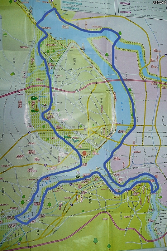 [分享]環台北縣市自行車道一圈（６月１８日）
