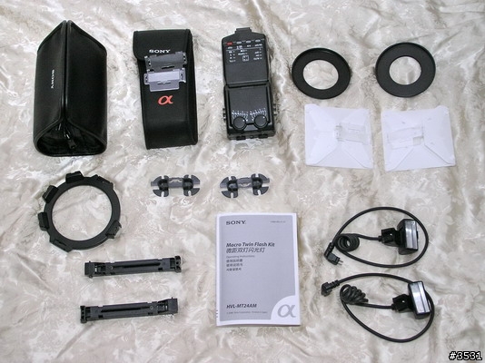 [測試分享]Sony 微距雙頭閃燈 HVL-MT24AM 及 Raynox CM-3500 微距探索鏡組