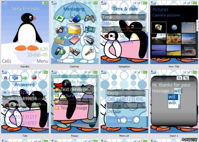 『240X320』sanrio~pingu