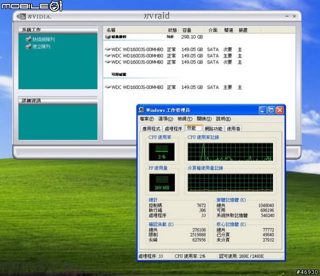 用 SNT-2131 抽取盒玩RAID 0+1