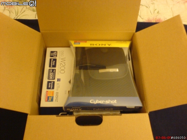 [開箱文]SONY DSC-W200