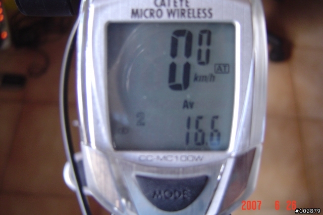 我的無線碼錶MC100W[圖文]