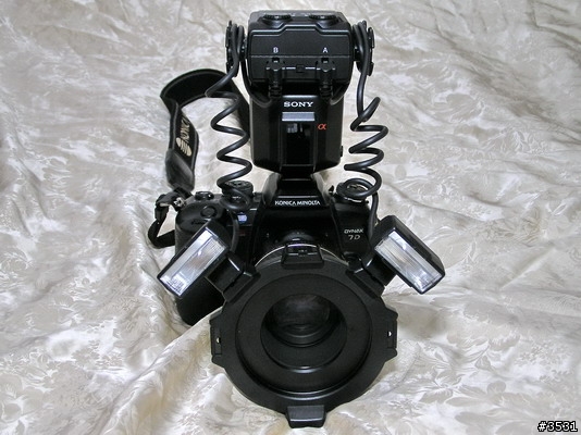 [測試分享]Sony 微距雙頭閃燈 HVL-MT24AM 及 Raynox CM-3500 微距探索鏡組