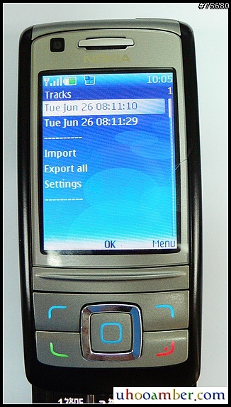 [分享] 讓 Nokia 6280 也能紀錄 GPS 軌跡 - GPS/J 軟體介紹