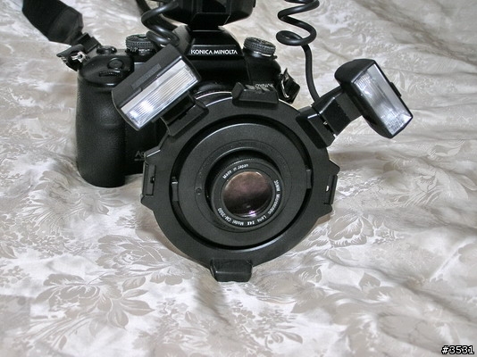 [測試分享]Sony 微距雙頭閃燈 HVL-MT24AM 及 Raynox CM-3500 微距探索鏡組