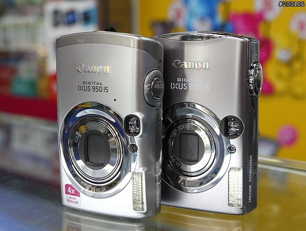 [分享]Canon IXUS家族新成員:Canon IXUS 950 IS