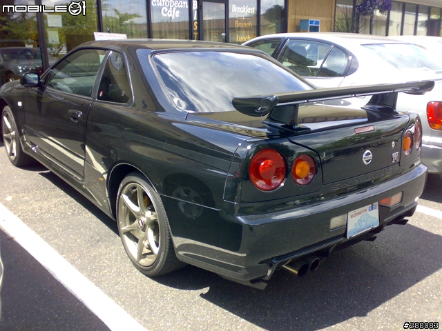 在西雅圖無意發現Nissan GTR-R34