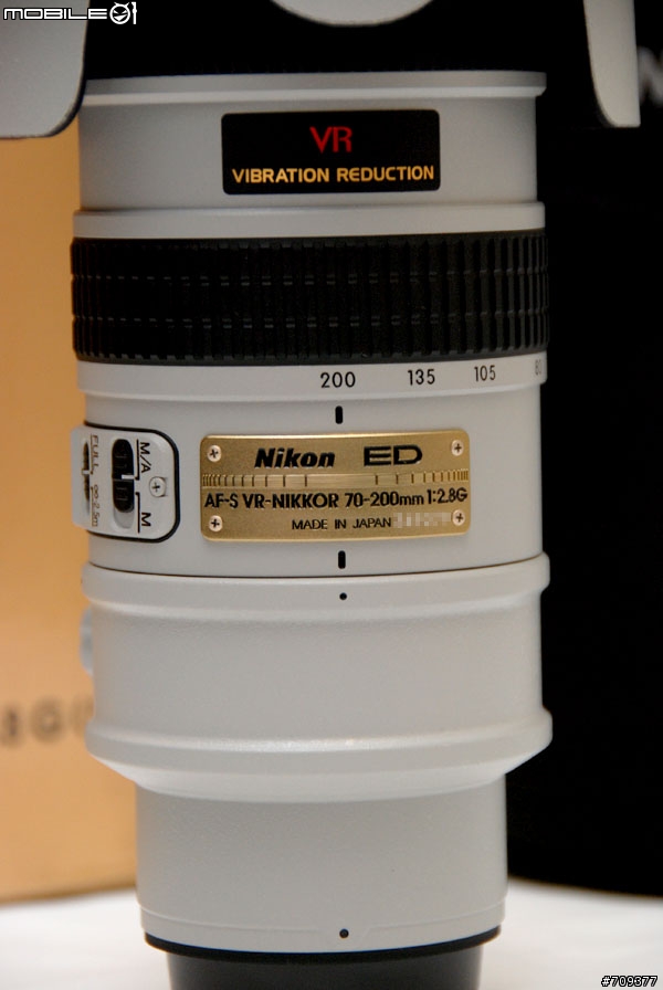[開箱分享]Nikon AF-S VR 70-200mm F2.8 G ED IF
