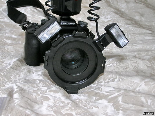 [測試分享]Sony 微距雙頭閃燈 HVL-MT24AM 及 Raynox CM-3500 微距探索鏡組