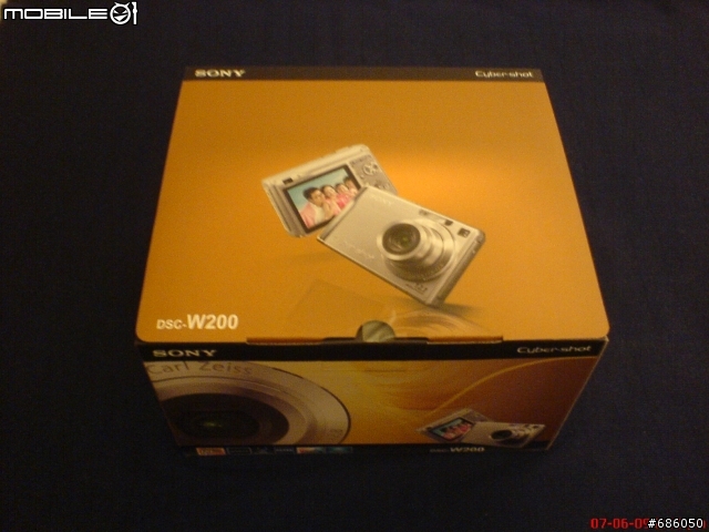 [開箱文]SONY DSC-W200