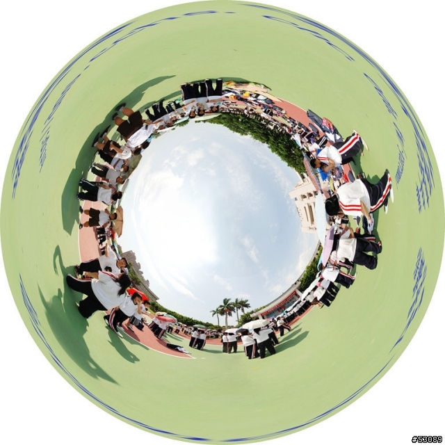 Pano2QTVR軟體之蟲視圖簡易教學