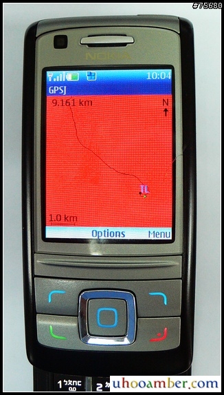 [分享] 讓 Nokia 6280 也能紀錄 GPS 軌跡 - GPS/J 軟體介紹