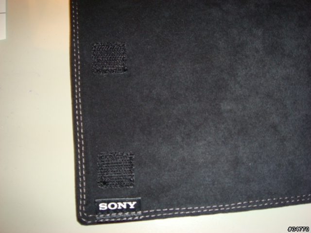 [簡單分享]SONY VAIO VGP-CVT1 夾式攜行皮套 For VAIO TZ 系列