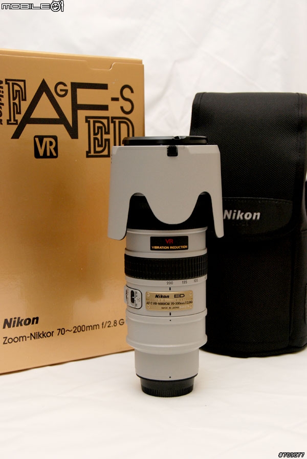 [開箱分享]Nikon AF-S VR 70-200mm F2.8 G ED IF
